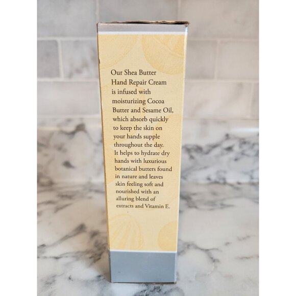 Burt's Bees Shea Butter Hand Repair Cream With Cocoa Butter & Sesame Oil 3.2 Oz - Picture 4 of 7